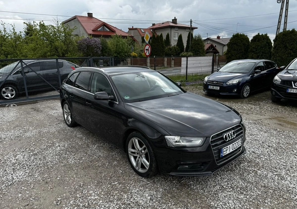 Audi A4 cena 42900 przebieg: 179000, rok produkcji 2012 z Krzepice małe 704